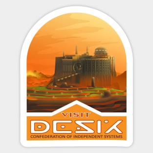 Visit Desix Sticker